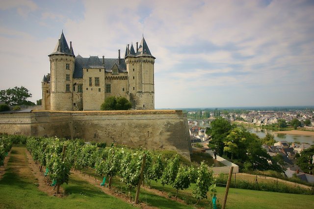 Chateau de Saumur in the Loire Valley
