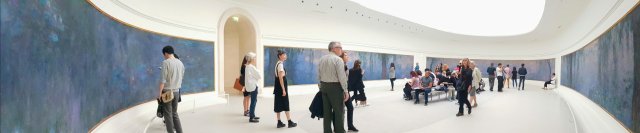 Claude Monet's waterlily paintings in the Orangerie Museum in Paris - Art tours Paris