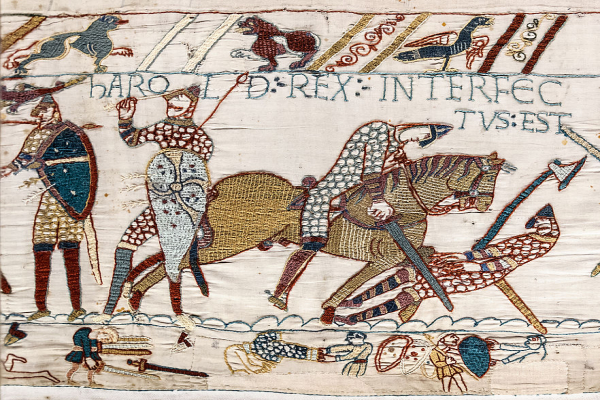 Death of King Harold Bayeux Tapestry