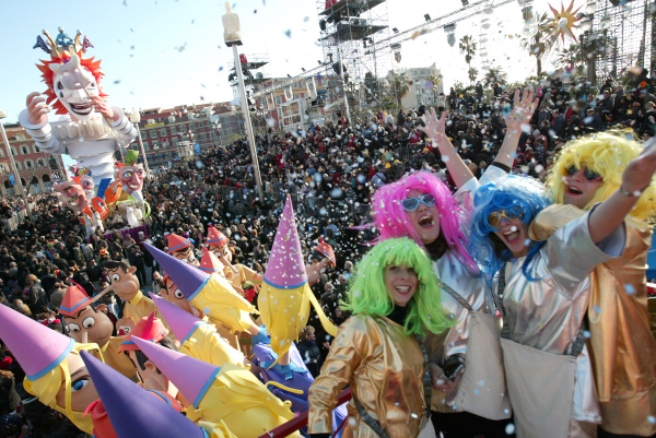 Carnival in Nice French Riviera