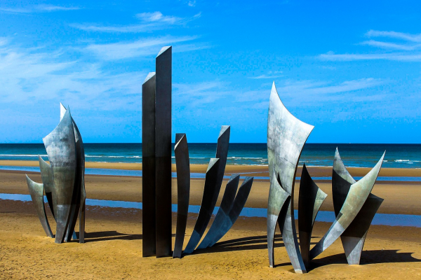 Normandy landings beaches - best day trips from Paris