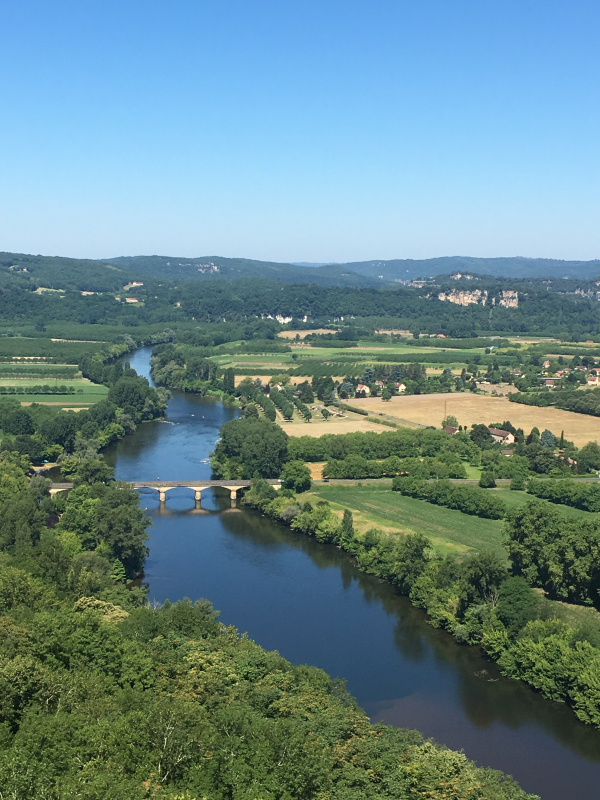 Dordogne river at Domme