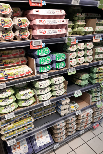 French supermarkets and grocery stores