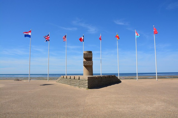 Juno beach Normandy wwii sites