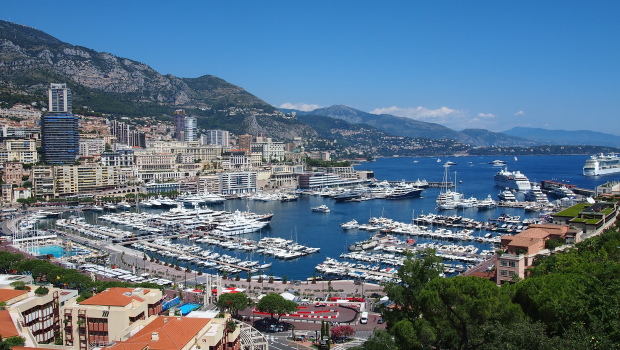 Monaco city view