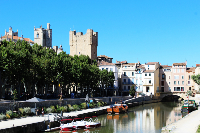 Narbonne and the Canal de la Robine