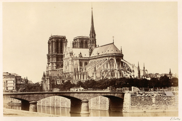 Notre Dame de Paris 1860s