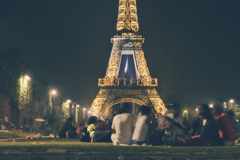 Eiffel Tower Paris - a population destination in France