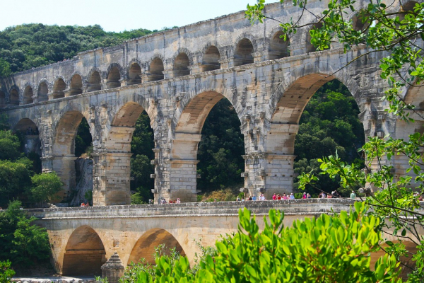 Pont du Gard Roman Sites in France