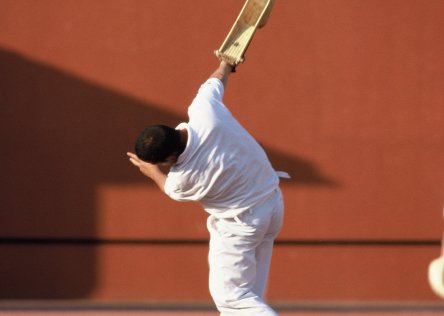 pelote basque game with a player