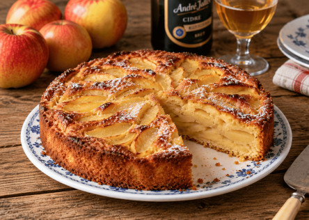 Normandy Apple Cake recipe