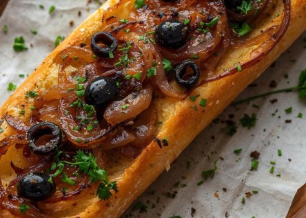 Pissaladière baguette