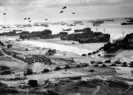 The D Day Landing in Normandy
