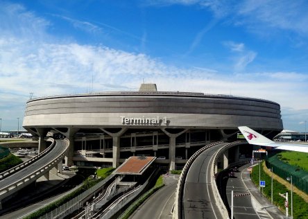 Terminal 1 at Paris CDG Airport - Charles de Gaulle new terminal