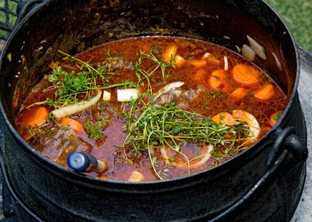 Stew in pot