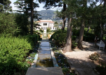 Villa Ephrussi de Rothschild from garden