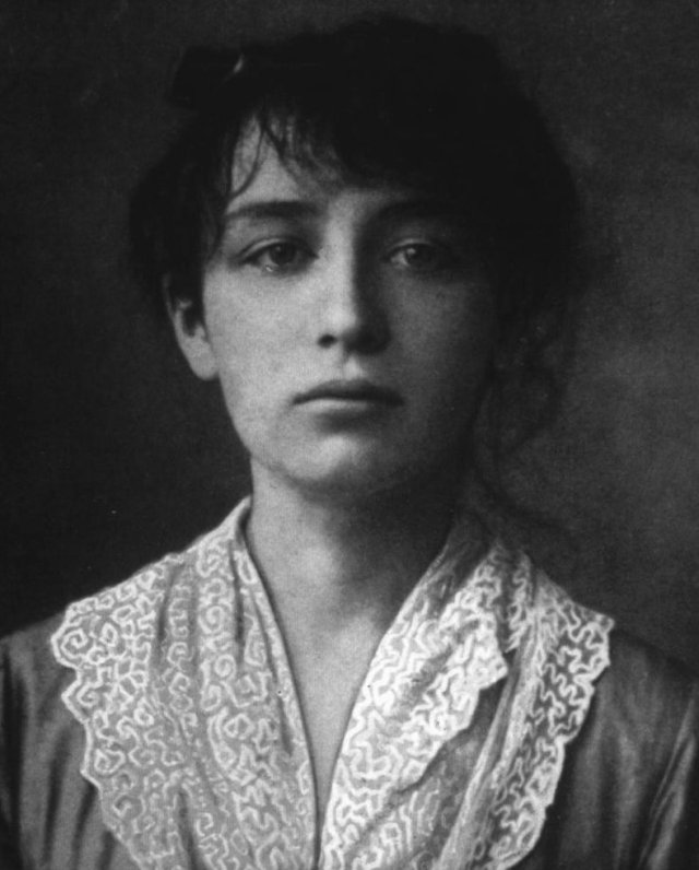 Camille Claudel as a young woman Camille Claudel as a young woman