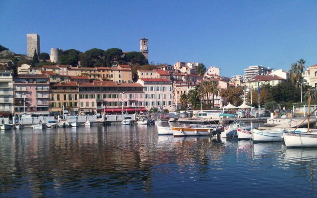 Cannes port, French Riviera