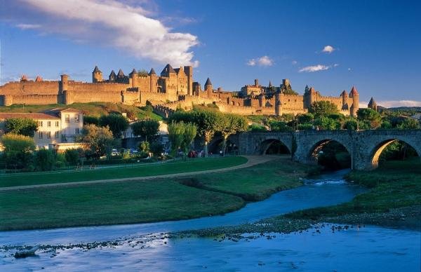 The fortified city of Carcassonne