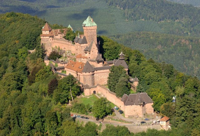 Haut-Koenigsbourg castle, Alsace