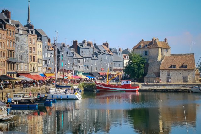 Honfleur harbor Honfleur harbor