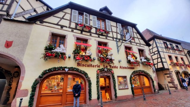 A traditional confectionery shop in Kaysersberg, Alsace A traditional confectionery shop in Kaysersberg, Alsace