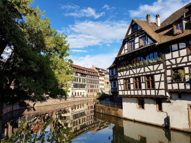 La Petite France district in Strasbourg La Petite France district in Strasbourg