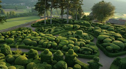 Marqueyssac Gardens in Dordogne