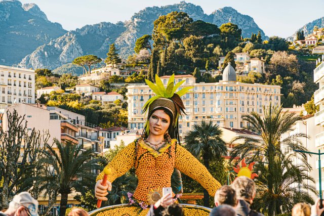 The Lemon Festival in Menton, French Riviera Menton Lemon Festival