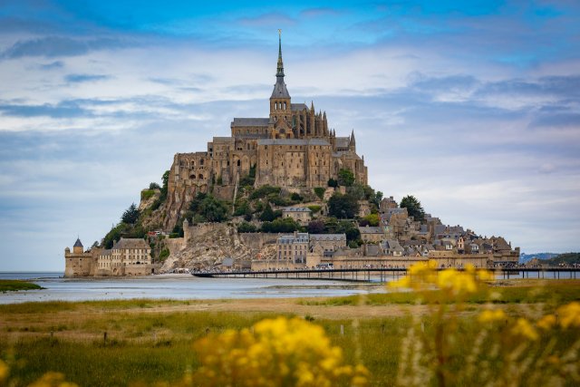 Mont Saint Michel Mont Saint Michel islet and abbey in Normandy