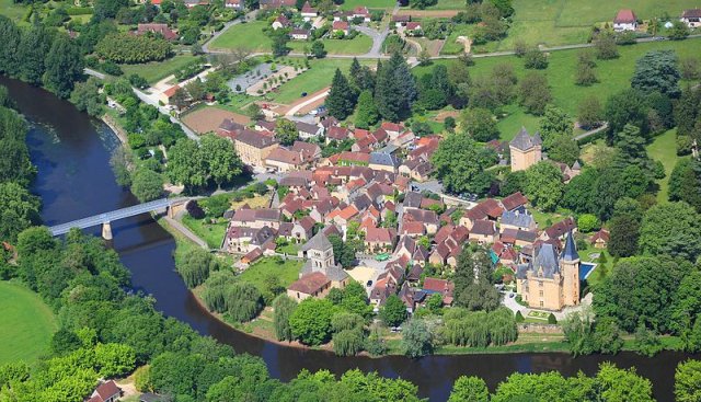 Saint-Léon-sur-Vézère, Dordogne in France