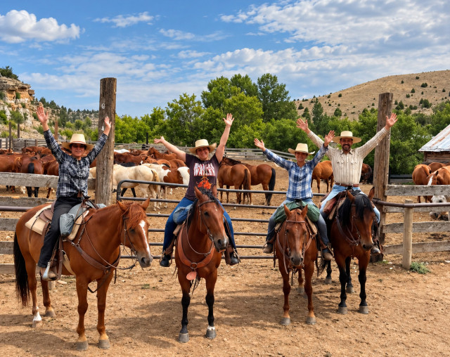 We had a wonderful family time in Montana...we will always remember
