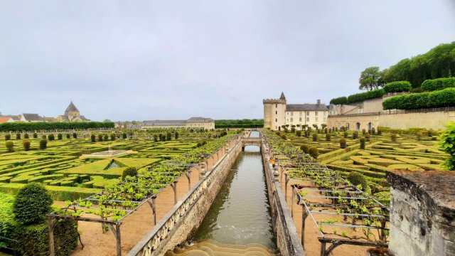 Gardens at the Chateau de Villandry