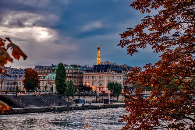 Paris in the fall