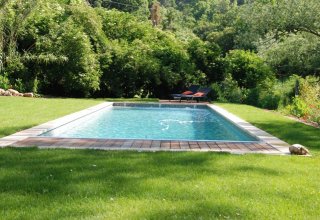 ...or by the swimming pool, in the lush garden ...or by the swimming pool, in the lush garden