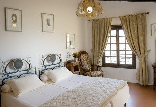  ...with spacious rooms equipped with AC