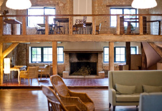 or in the guests living room