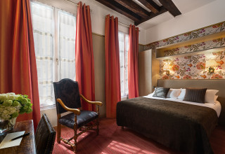 Stay in a comfortable superior room and enjoy walking everywhere in Paris