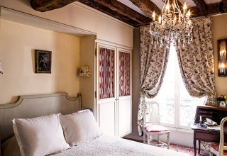 Stay in a cozy room...