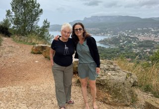 Alex &amp; Judy and family in Provence