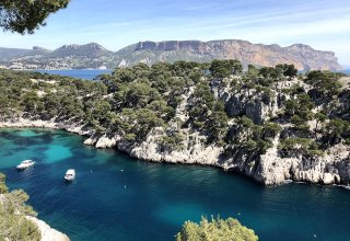 Calanque de Port Miou near Cassis in Provence