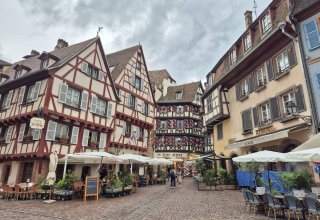 The old town of Colmar, Alsace