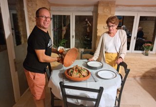 Cooking class with Nathalie and Eric in Dordogne