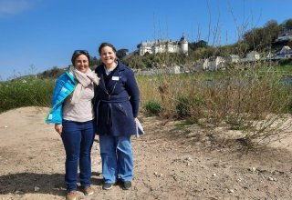 France Just For You trip planners Laura and Emilie in the Loire Valley