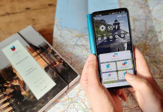 MyFrance app, which guides our travelers around France