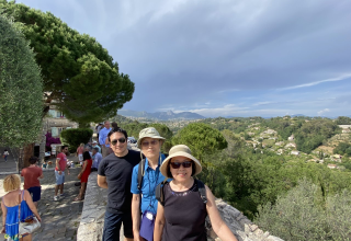 The Kim Family in Saint Paul de Vence