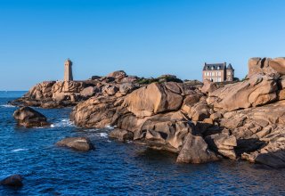 Ploumanac'h, Perros-Guirec, on the Pink Granite Coast in Brittany