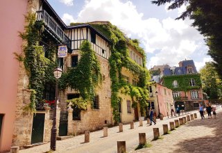 Rue Abreuvoir in Montmartre
