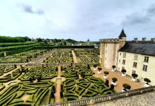 Villandry gardens Villandry gardens