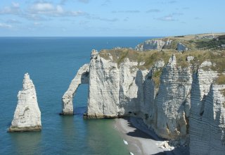 The cliffs of Etretat, Normandy